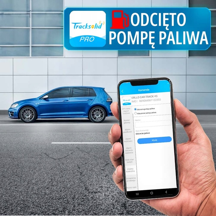 Nadajnik Lokalizator Samochodowy GPS do Samochodu ORLLO CAR TRACK 4G