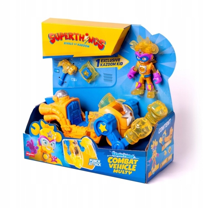 Magicbox - Super Things - Kazoom Power - Pojazd bojowy Kid Multi