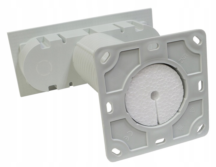 Puszka elektryczna trzykrotna do elewacji, montaż do 3 gniazd, KOPOS