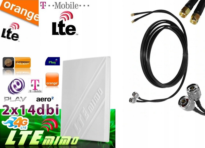 ZEWNĘTRZNA ANTENA LTE ROUTER B593 B315 MF283 B525