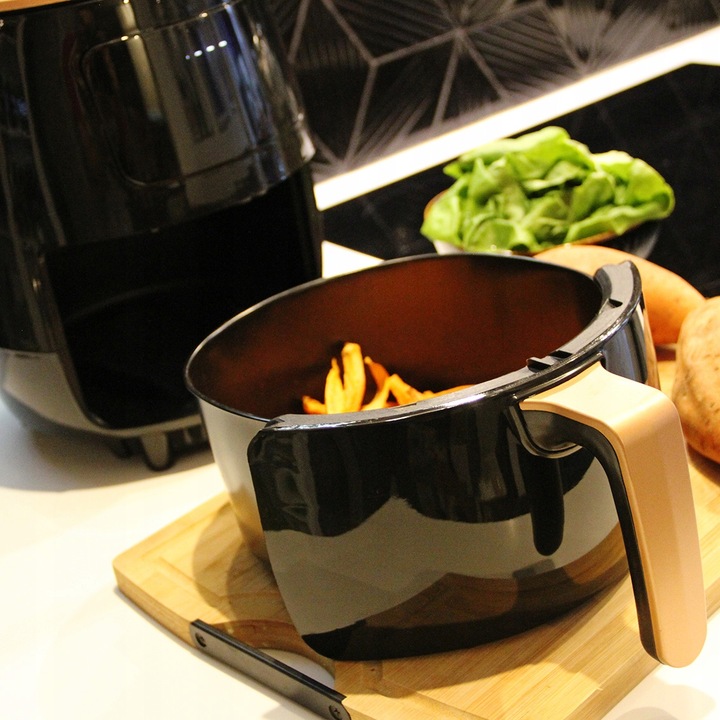 Frytkownica bezolejowa beztłuszczowa panel dotykowy 5 programów 4,5L 1400W