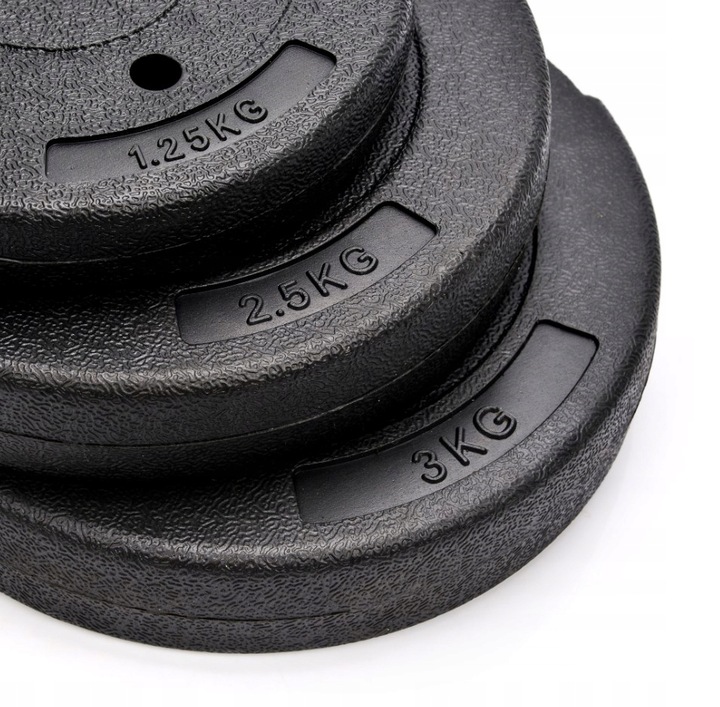 HANTLE REGULOWANE INPOWER 2 x 20 KG + SZTANGA = ZESTAW HANTLI 40 KG