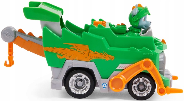 PSI PATROL ODWAŻNI RYCERZE ROCKY POJAZD ŚMIECIARKA