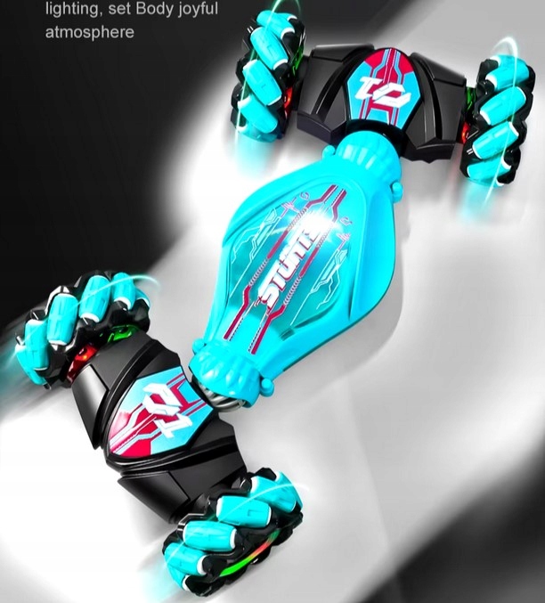 SAMOCHÓD STEROWANY GESTAMI + 2 x PILOT - AUTO 4X4 zdalnie sterowany AKUMULA