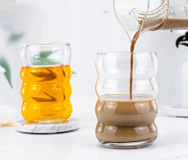 Szklanki na Soki / Napoje BUBBLE 6 sztuk T043