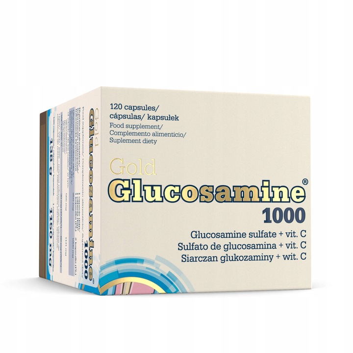 OLIMP GOLD GLUCOSAMINE 120kaps GLUKOZAMINA KOŚCI STAWY ŚCIĘGNA KOLANA