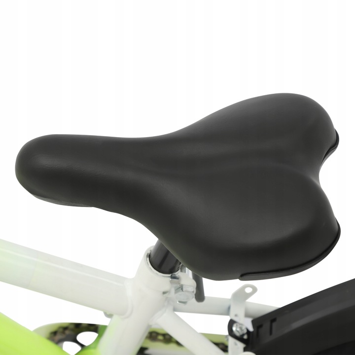 Rower 16’ ze światłami-Rower dziecięcy z kołami Light& Training -żółty