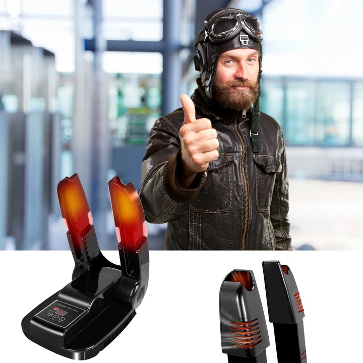 Suszarka do butów Z OZONEM funkcja STERYLIZACJI DUŻA MOCNA WYDAJNA timer