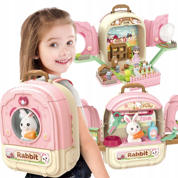 KRÓLIK OGRÓDEK W PLECAKU OPIEKA NAD KRÓLICZKIEM 2000827