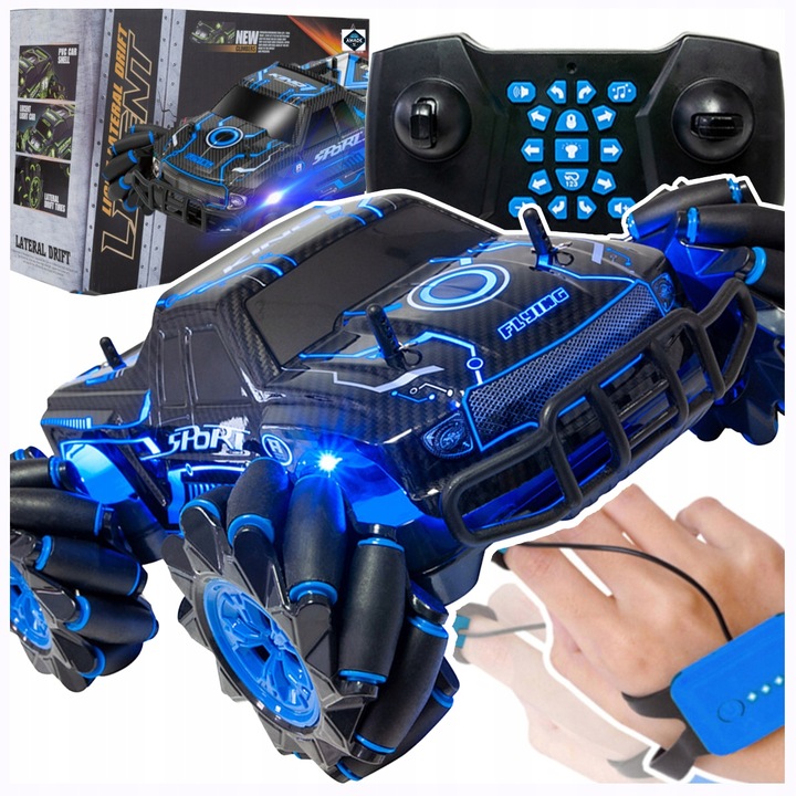 Samochód Akrobata SPORT Flying 4x4 z Pilotem RC 2.4GHz