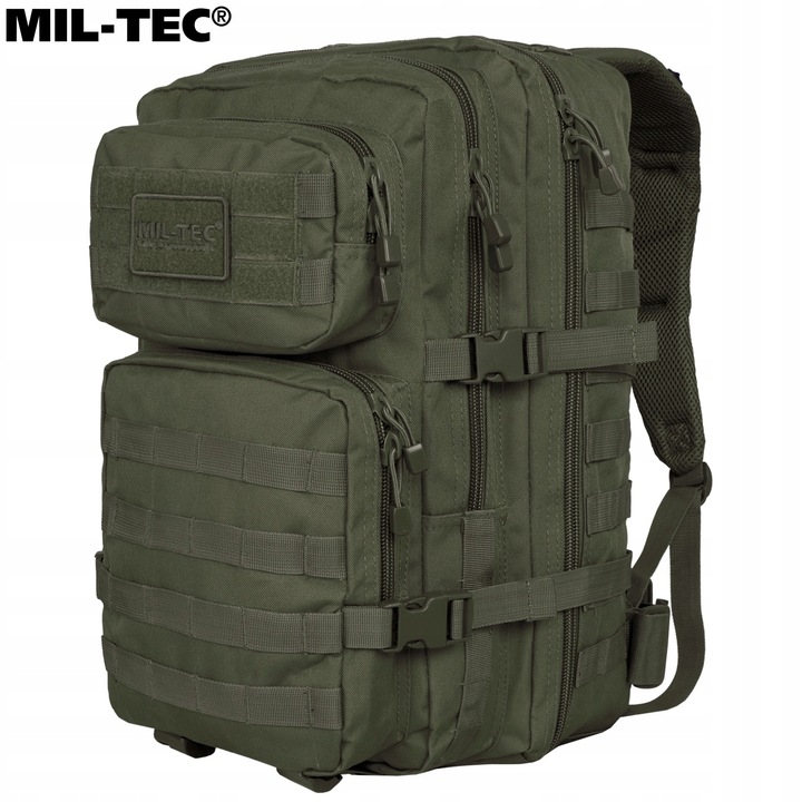 PLECAK WOJSKOWY TAKTYCZNY MILITARNY MIL-TEC ASSAULT TURYSTYCZNY OLIVE 36L