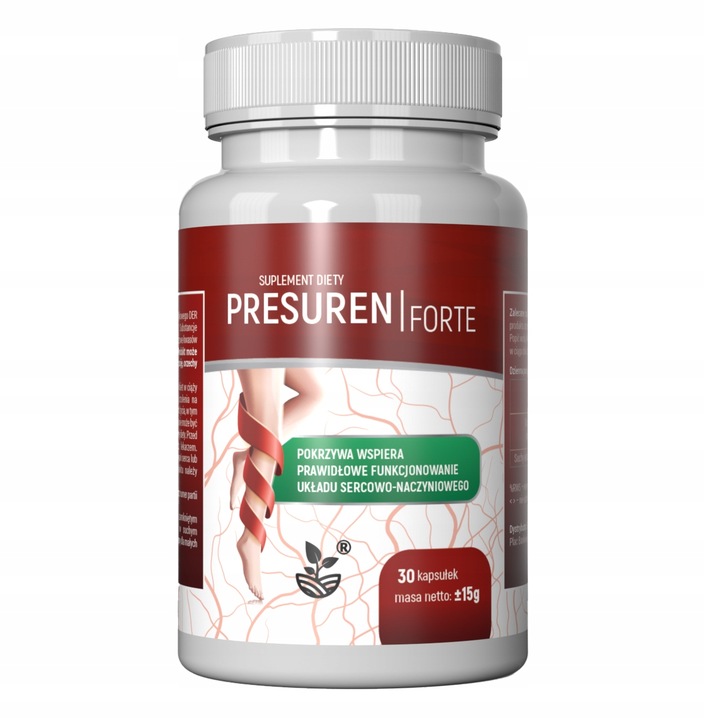 Suplement diety Presuren Forte głóg kapsułki