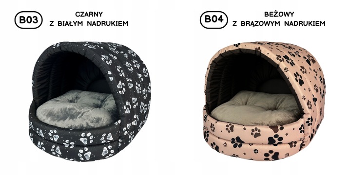 Legowisko Dla Psa Dużego Owalne Budka Materac Poduszka Materiałowe Buda L