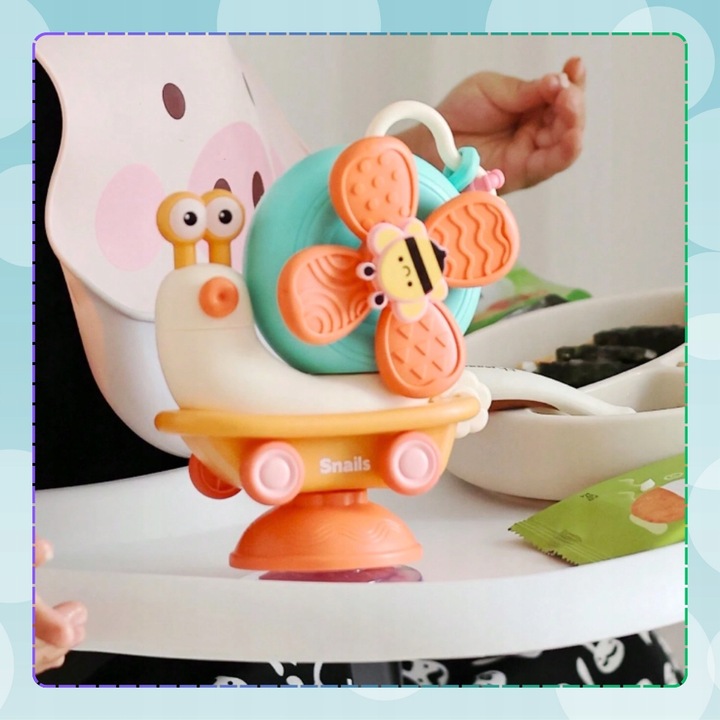 INTERAKTYWNY EDUKACYJNY ŚLIMAK ZABAWKA 4w1 JEŻDŻĄCY SENSORYCZNY DLA DZIECI
