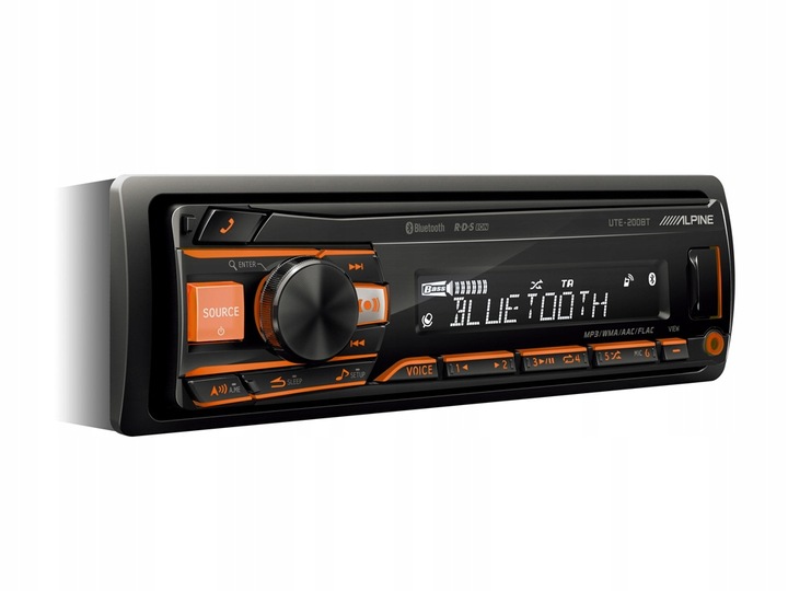 ALPINE UTE-201BT / UTE-200BT/ BT / FLAC / USB / MULTICOLOR / AUX