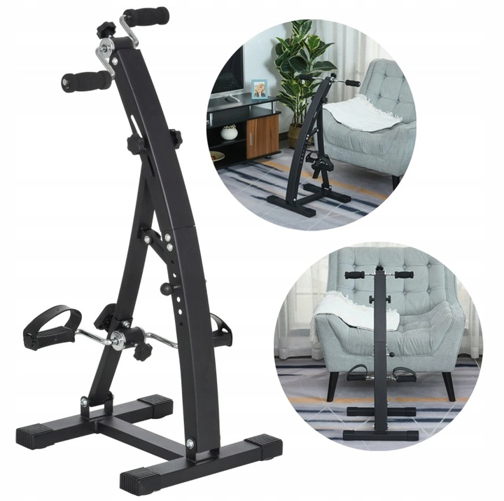 Rower Treningowy Dla Seniorów 2w1 Czarny PAKO A90-158BK