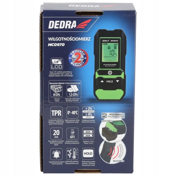 WILGOTNOŚCIOMIERZ MC0970 DEDRA