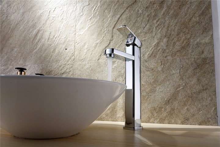 BATERIA UMYWALKOWA ŁAZIENKOWA STOJĄCA NABLATOWA KRAN DO UMYWALKI CHROM