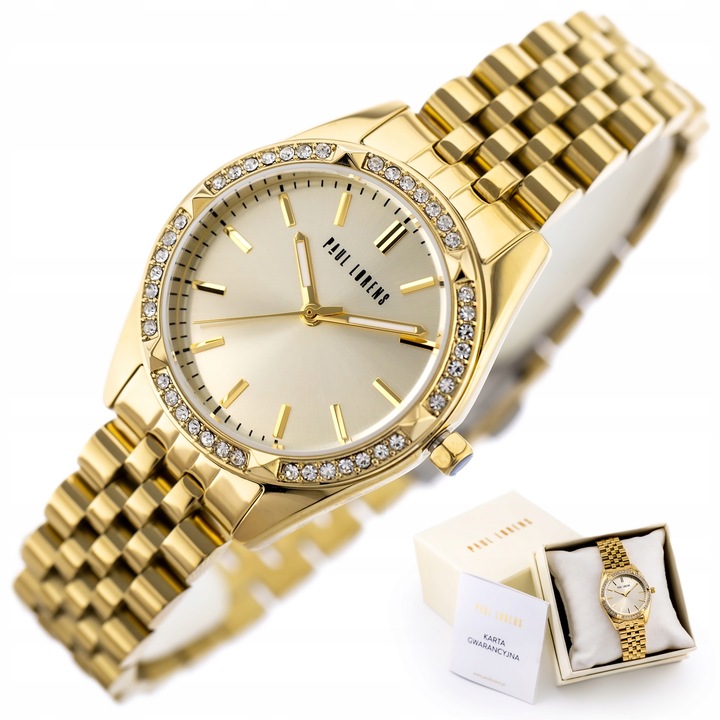 Zegarek damski Paul Lorens 14427B-3D1 zestaw PUDEŁKO i TOREBKA