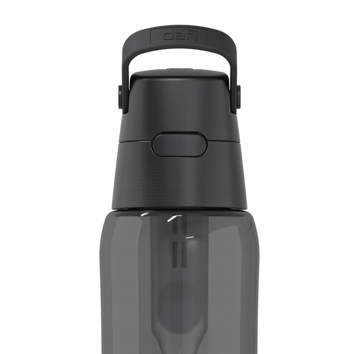 Butelka filtrująca Dafi SOLID Czarna barwiona 0,5l z 1 filtrem węglowym