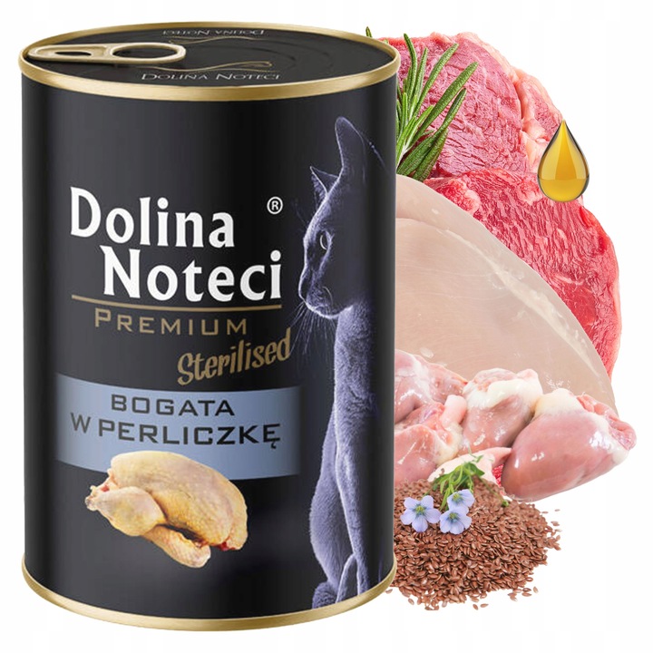 DOLINA NOTECI Premium Karma mokra dla kota Mix Smaków 12 x 400g bezzbożowa