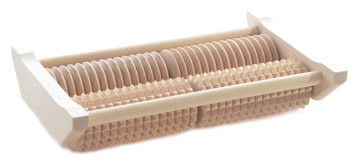 Masażer Receptor Drewniany do Stóp Ruchomy PL