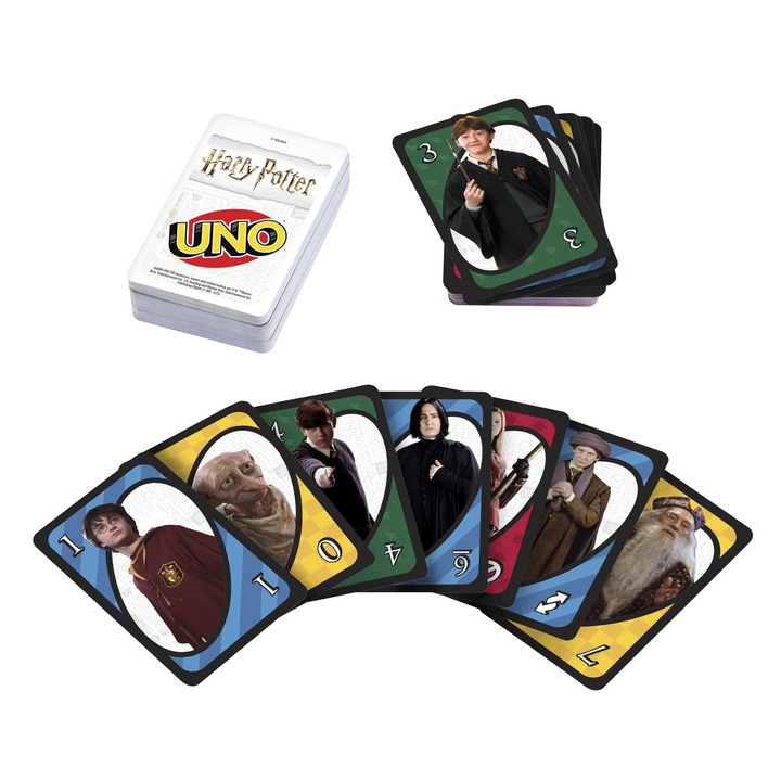 Gra karciana UNO Harry Potter METAL BOX 112 kart
