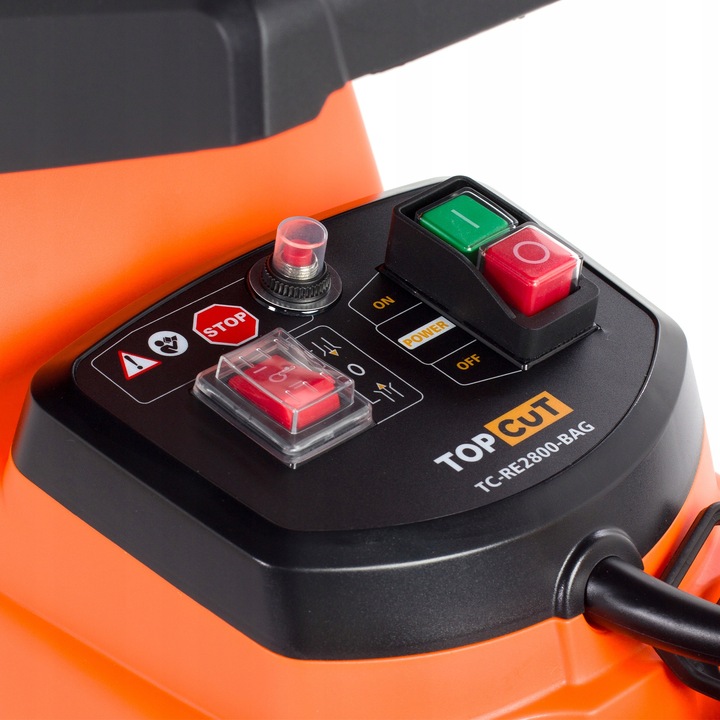 ROZDRABNIACZ ELEKTRYCZNY FREZOWY DO GAŁĘZI 2800W RĘBAK DO DREWNA POJEMNIK