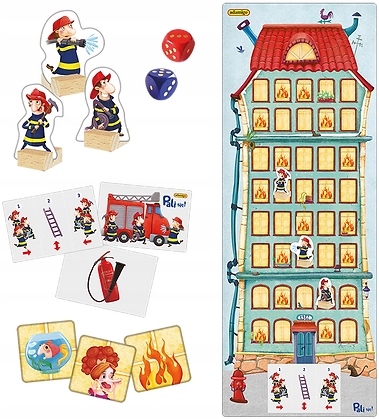 PALI SIĘ! GRA RODZINNA PLANSZOWA 3+ ADAMIGO