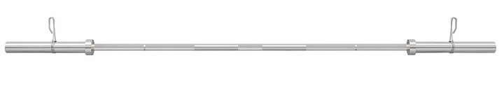 Gryf olimpijski prosty do sztangi pełny odlew ze stali 220cm 320kg zaciski