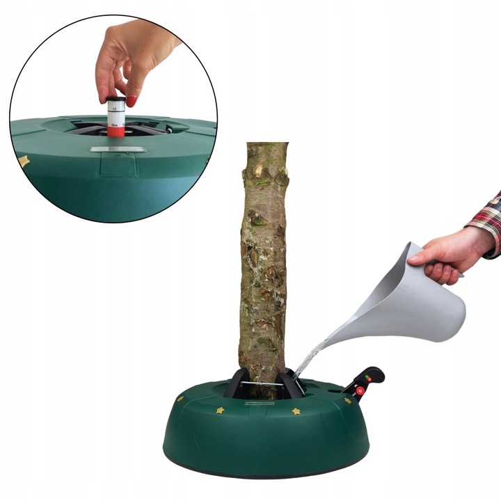 Stojak choinkowy SELECT 3.5 Zielony