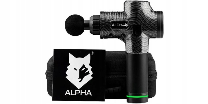 Masażer ALPHA Gun AMG-01 Czarny