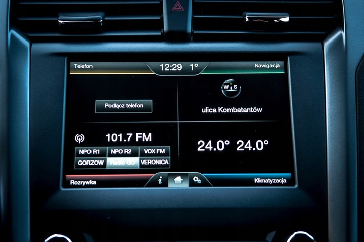 MAPA FORD EU SYNC2 F11 2023 Kuga Mondeo NAJNOWSZA