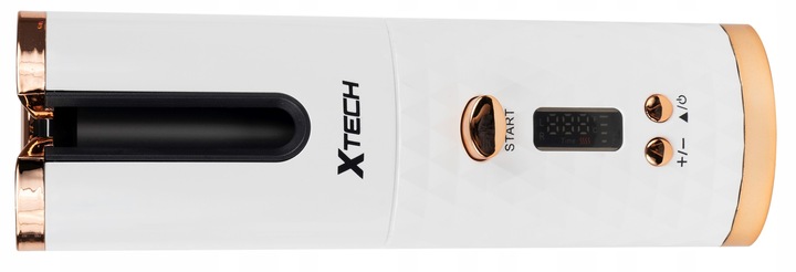 LOKÓWKA DO WŁOSÓW AUTOMATYCZNA CERAMICZNA LCD CURL BIAŁA XTECH