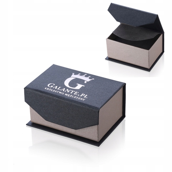 Srebrne spinki do mankietów z bursztynem SMB-003