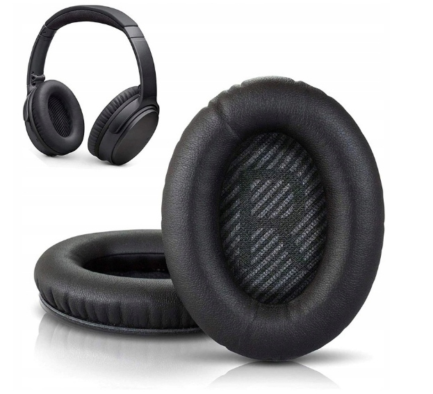 NAUSZNIKI PADY GĄBKI DO BOSE QC35 QC25 QC15 2 AE2 QC2 MEMORY FOAM TESA