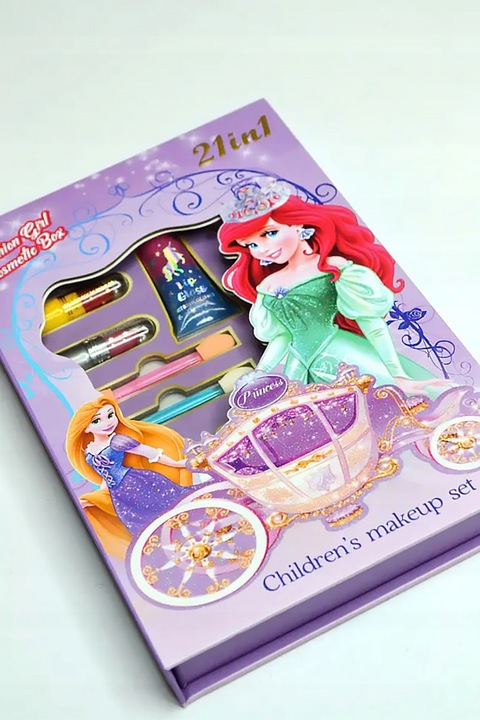 ZESTAW DO MALOWANIA MAKIJAŻU DLA DZIECI KOSMETYKI PALETKA CIENIE MAKE UP