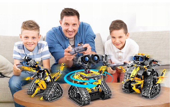 PROGRAMOWALNY ROBOT ZESTAW KONSTRUKCYJNY APP I PILOT KONTROLA