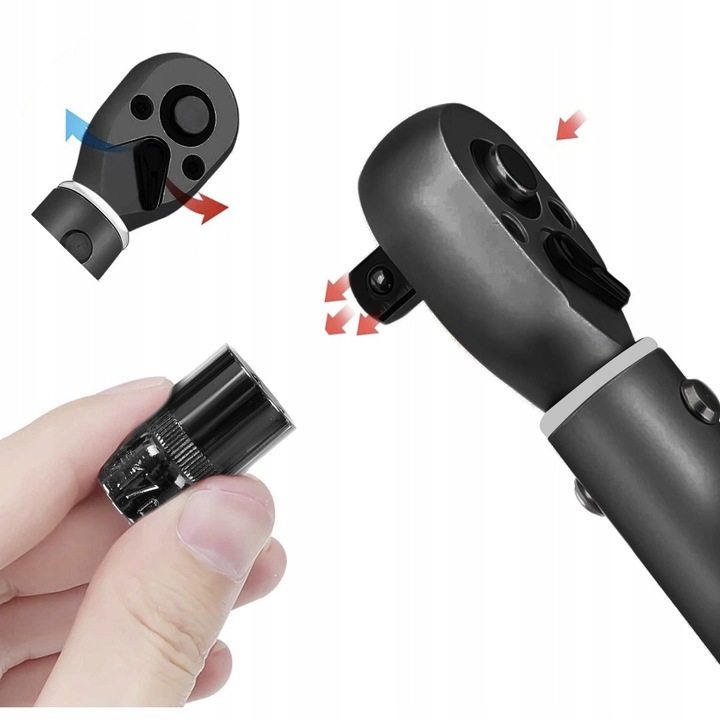 KLUCZ DYNAMOMETRYCZNY 3/8 19-110Nm DO KÓŁ GŁOWICY ŚWIEC PRECYZYJNY PRO