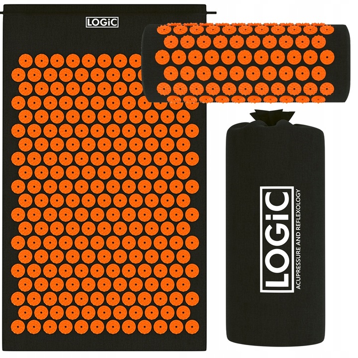 MATA ZDROWOTNA DO AKUPRESURY Z KOLCAMI + PODUSZKA