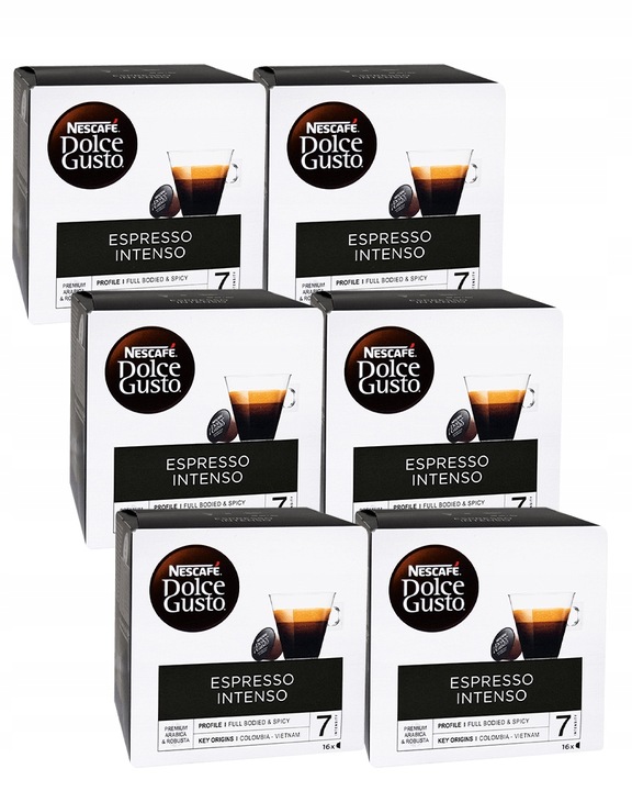 Nescafe Dolce Gusto Espresso Intenso 6 x 16 kaps