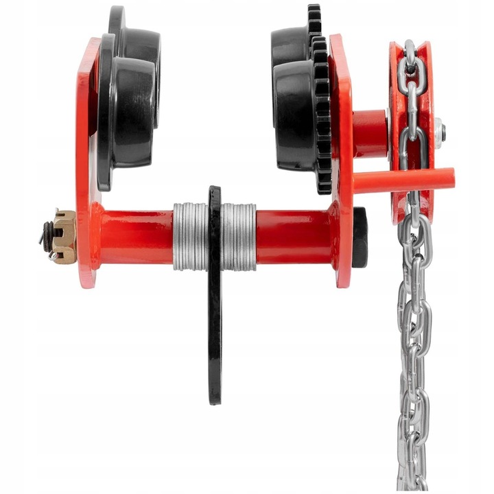 RĘCZNY WÓZEK BELKOWY DO WCIĄGARKI SUWNICA 1000kg