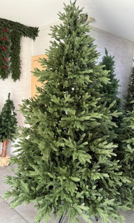 Piękna Realistyczna Choinka Świerk TWIST 3D 100% PE 180 cm PREMIUM jak żywa