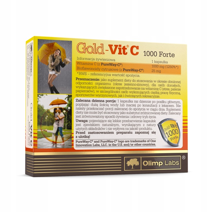OLIMP GOLD-VIT C 1000 Forte 30kaps WITAMINA C