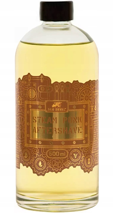 Pan Drwal Steam Punk Aftershave Woda po goleniu łagodzi podrażnienia 500 ml