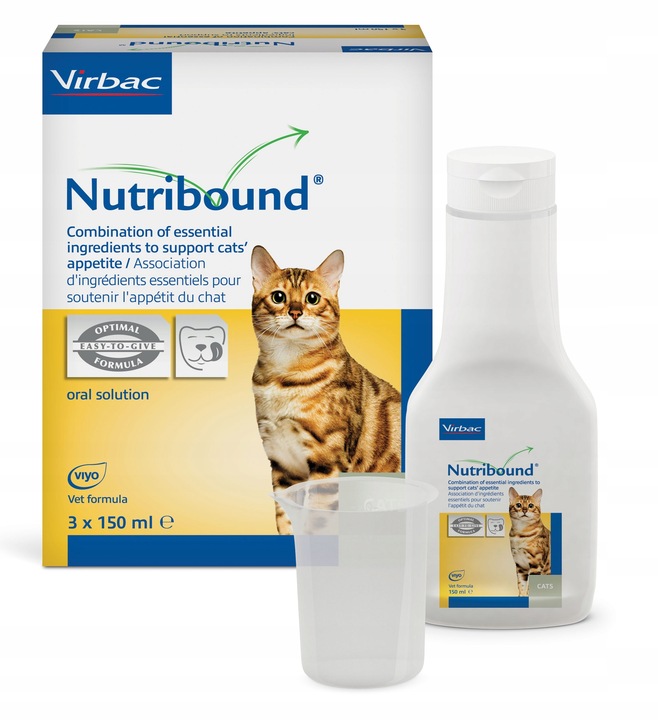 Virbac Nutribound Kot 3x150ml