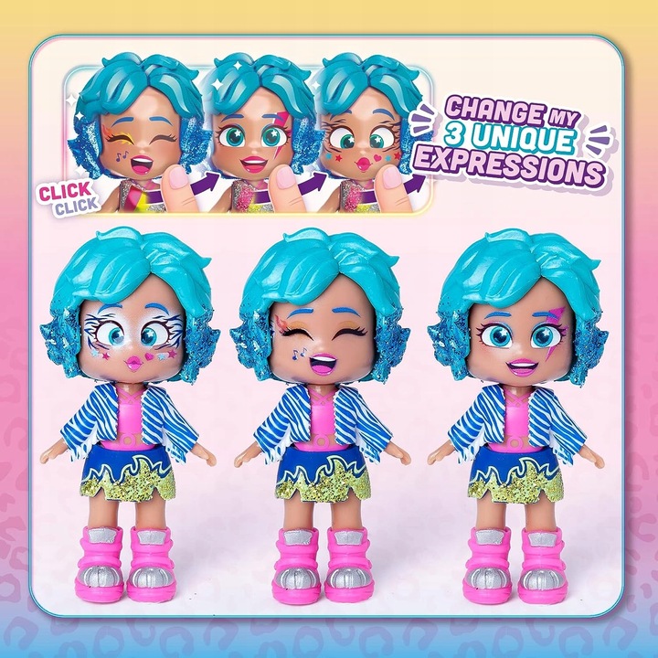 KookyLoos lalka Suzie z walizką suitcase figurka