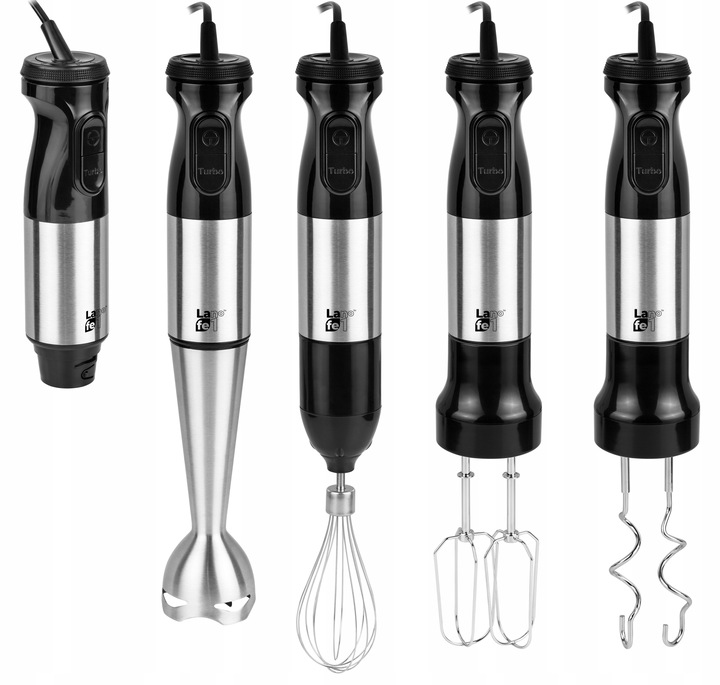 BLENDER RĘCZNY MIKSER TURBO ROBOT MALAKSER WIELOFUNKCYJNY 10w1 2 TARCZE