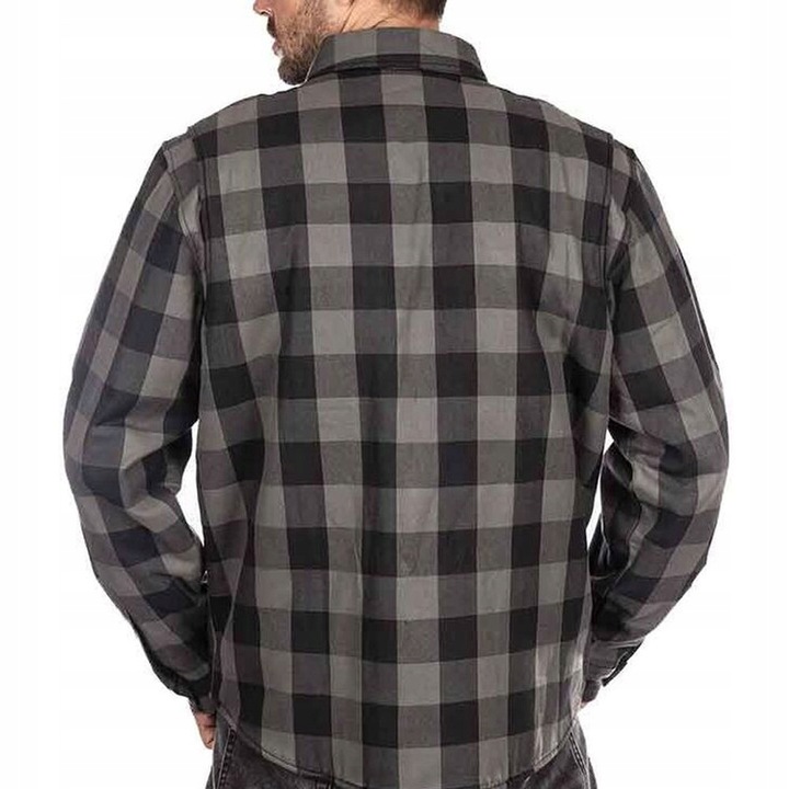 KOSZULA FLANELOWA w kratę robocza KRAJOWA POLSKA 100% BAWEŁNA