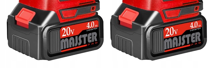 KLUCZ UDAROWY Akumulatorowy BEZSZCZOTKOWY do KÓŁ 20V 1/2' 2xAKU 4AH WALIZKA